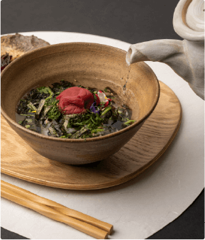 最後の一滴まで、澄んだ旨味。